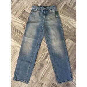 Wild Fable Women’s High Rise 90s Relaxed Straight Jeans Dark Wash 00x30